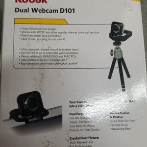 Kodak dual webcam